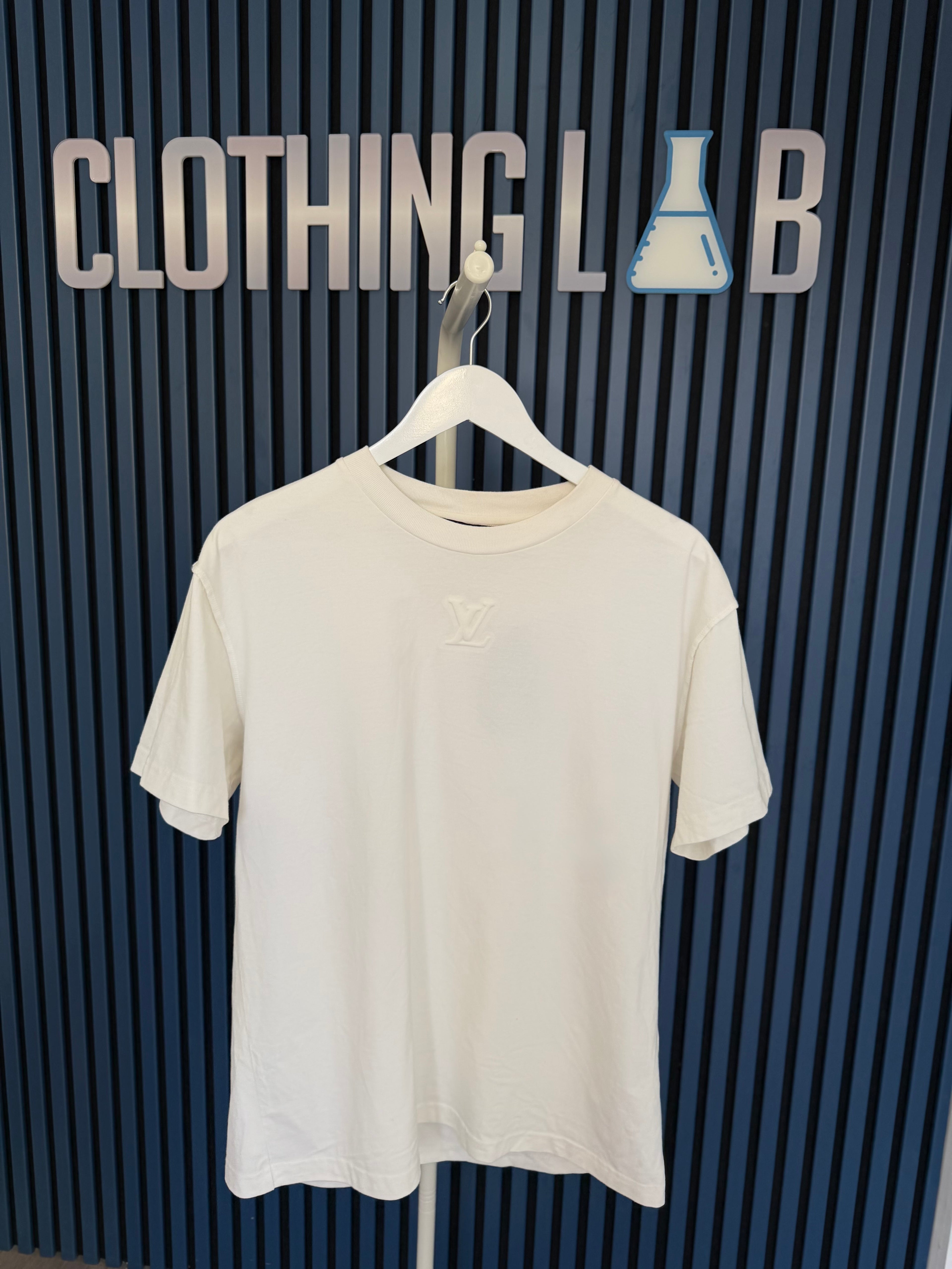 Louis Vuitton Embossed Logo T-shirt | M | Pre Owned