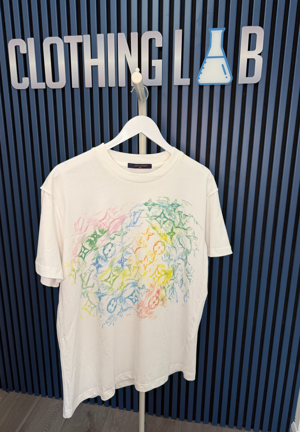 Louis Vuitton Watercolour T-shirt | S & M | Pre Owned