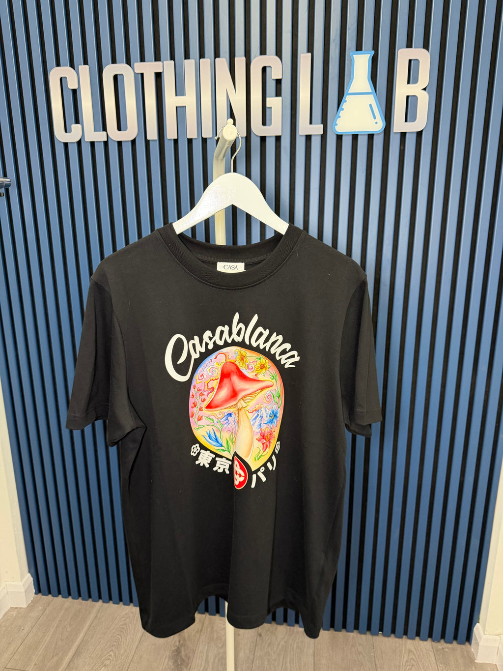 Casablanca Mushroom Emblem Printed T-shirt | M | Brand New